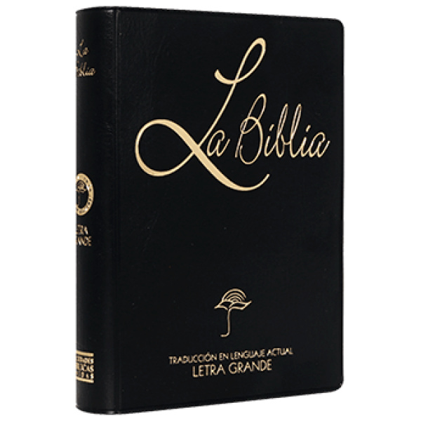 Biblia TLA Vinil Negro Letra grande TLA62LG - Image 5