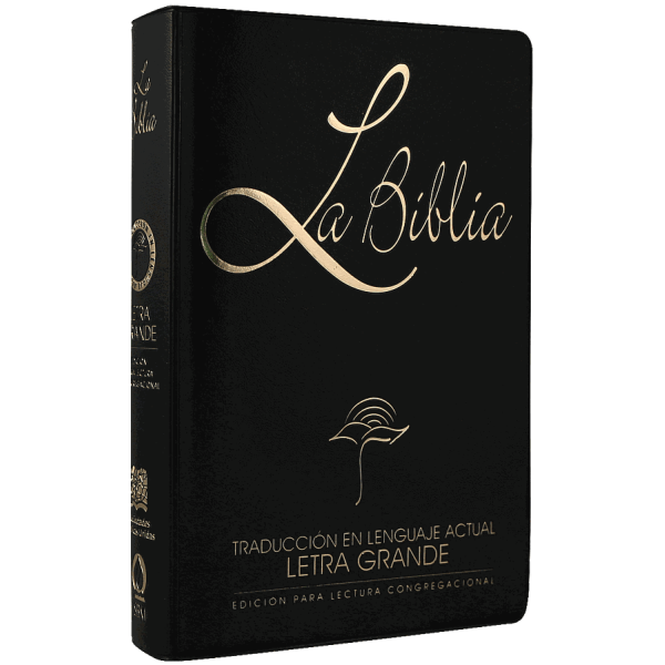 Biblia TLA Vinil Negro Letra grande TLA62LG - Image 4