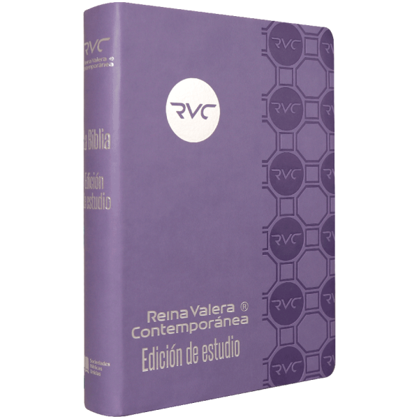 Biblia de Estudio Reina Valera Contemporanea Morado