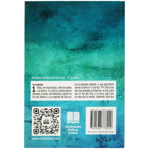 Biblia RVC Con Concordancia Letra Grande RVC63LG - Image 2