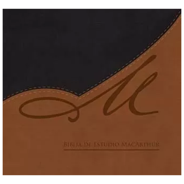 Biblia RVR60 de estudio Macarthur piel