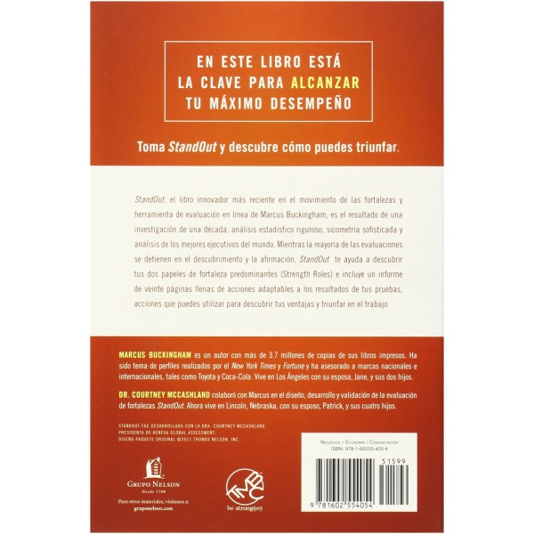 Standout: La Innovadora Evaluacion de Fortalezas del Lider de la Revolucion de las Fortalezas - Image 2