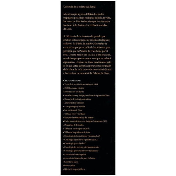 Biblia De Estudio Macarthur Letra Grande Tapa Dura Índice - Image 7