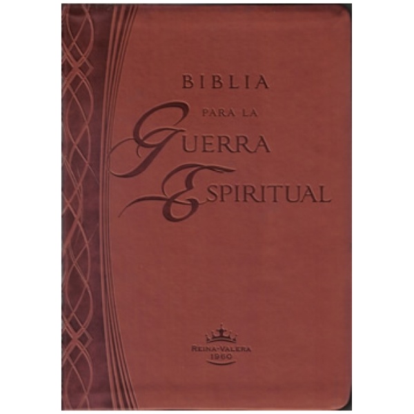 Biblia Para la Guerra Espiritual Marrón Imit. Piel