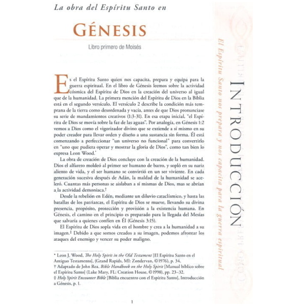 Biblia Para La Guerra Espiritual (imitación Piel Color Vino) - Image 2