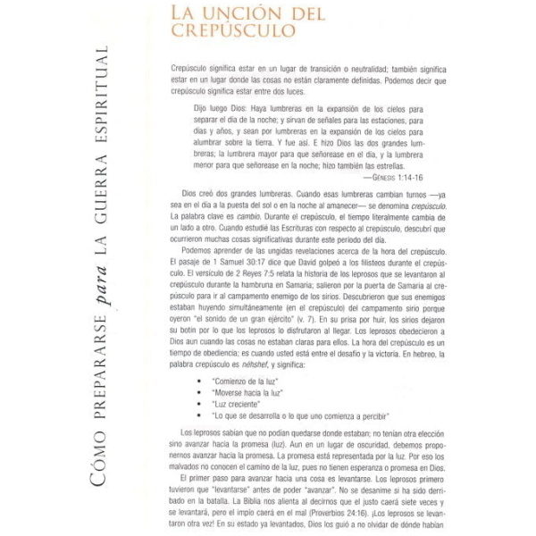 Biblia Para La Guerra Espiritual (imitación Piel Color Vino) - Image 3