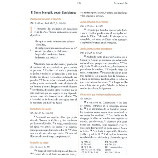 Biblia Para La Guerra Espiritual (imitación Piel Color Vino) - Image 6