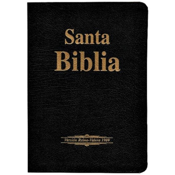 Biblia 1909 Piel Fabricada Negro Índice