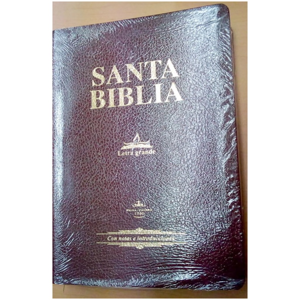 Santa Biblia Letra Gig Con Concordancia, Rvr1960, Color Vino