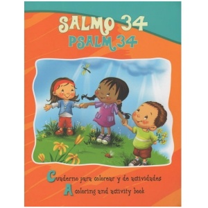 Salmo 34 Bilingüe: Libro Para Colorear