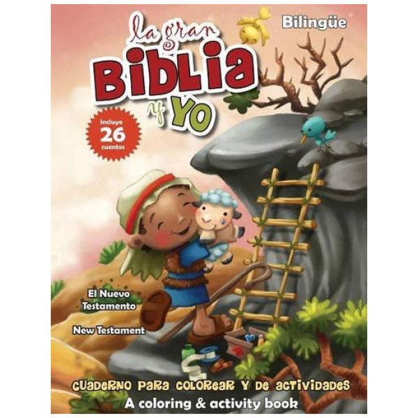 Nuevo Testamento Cuaderno para colorear y de actividades Bil