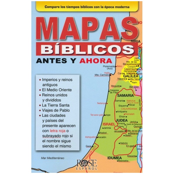 Mapas Bíblicos Antes y Ahora