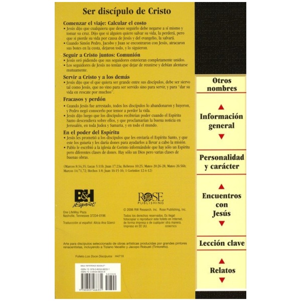 Los Doce Discípulos, Folleto - Image 2