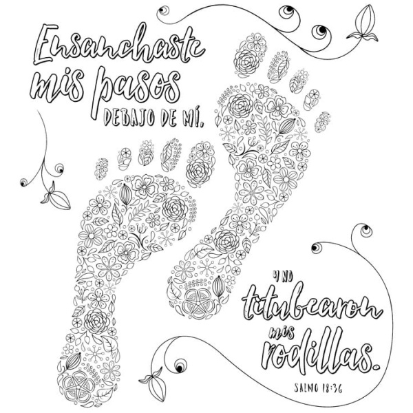 Escenas De Los Salmos: Libro De Colorear Para Adultos - Image 3