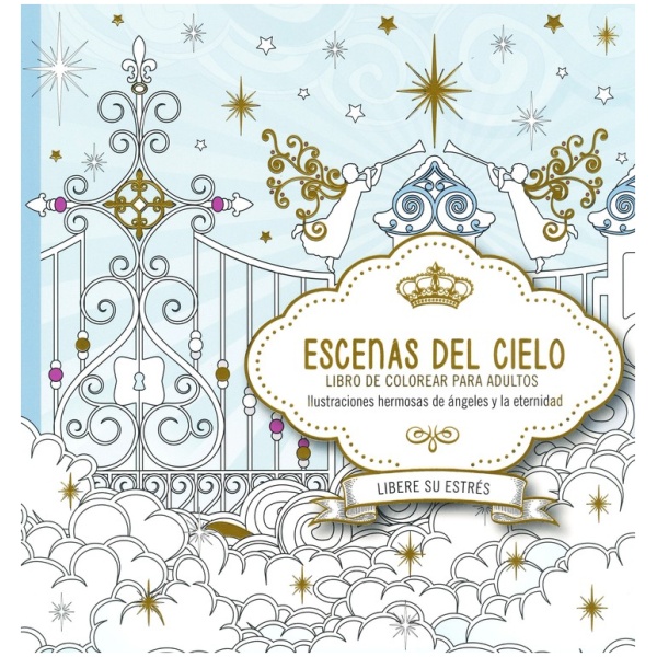 Escenas del cielo (para colorear)