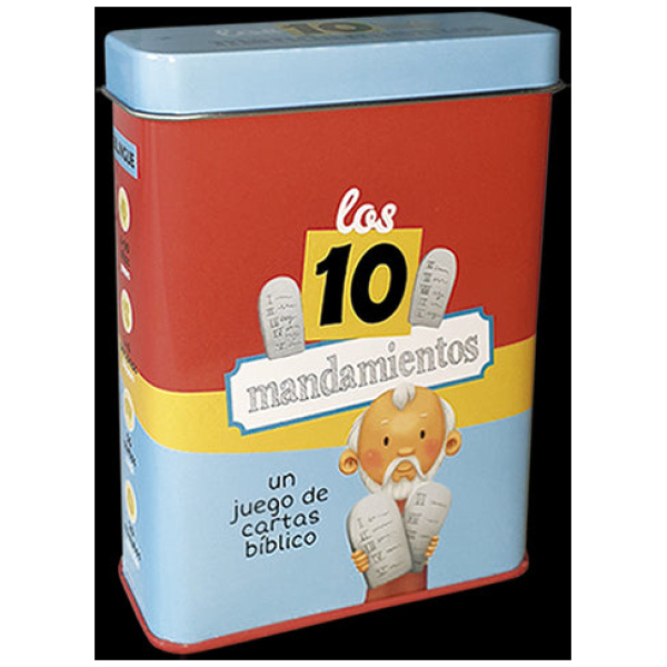 Juego De Cartas Bilingüe, Los Diez Mandamientos