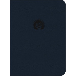 Biblia de Estudio de La Reforma Símil Piel Azul Marino LBLA