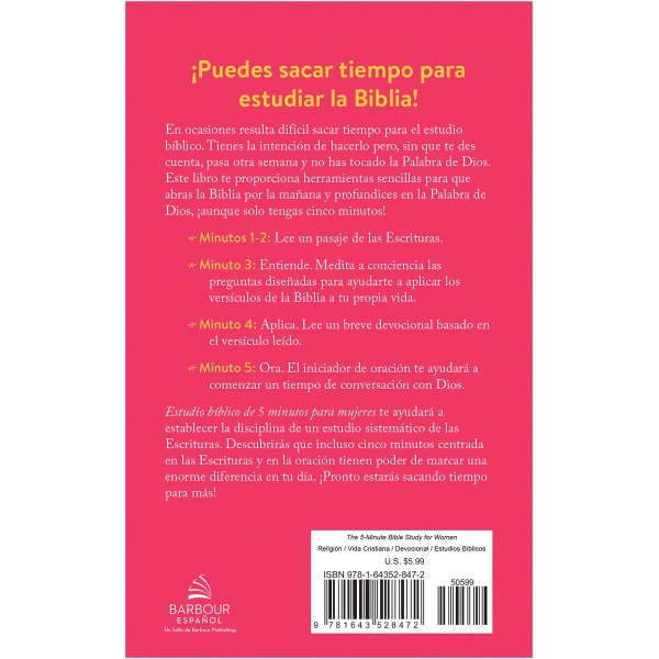 Estudio Bíblico de 5 Minutos Para Mujeres - Image 2