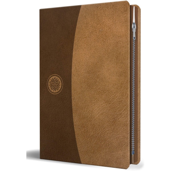 Biblia RV1960 Lt Grande Símil Piel Canela Cierre