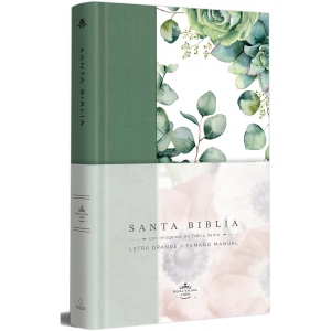 Biblia RVR1960 Lt Grande Manual Tapa Dura Verde 10.5pt