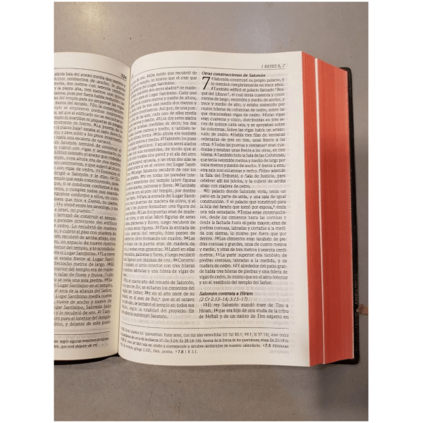 Biblia Mediana Edición De Referencias Dhh Vinil Negro - Image 5