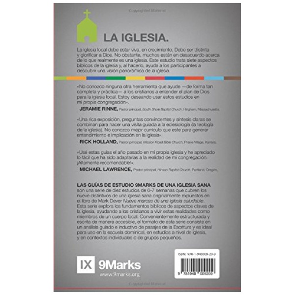 Edificados Sobre La Roca: La Iglesia