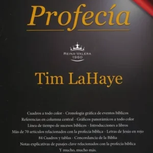 Biblia De Estudio De La Profecía, Rvr1960, Imit Piel Negro