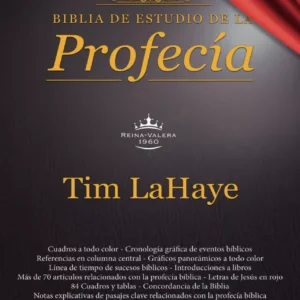 Biblia De Estudio De La Profecía: Negro Con Índice