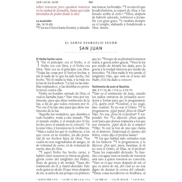 Biblia RVR1960 Letra grande imitación piel negra imágenes de - Image 3
