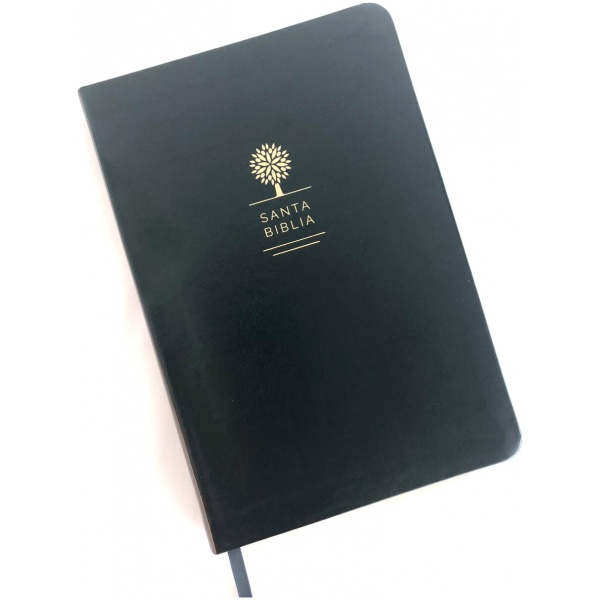 Biblia RVR1960 Letra grande imitación piel negra imágenes de - Image 4