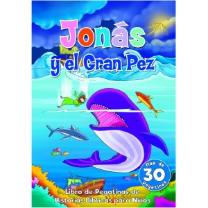 Jonás y el Gran Pez, libro de pegatinas
