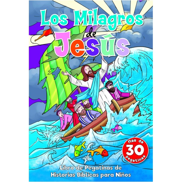 Los Milagros de Jesús, libro de pegatinas