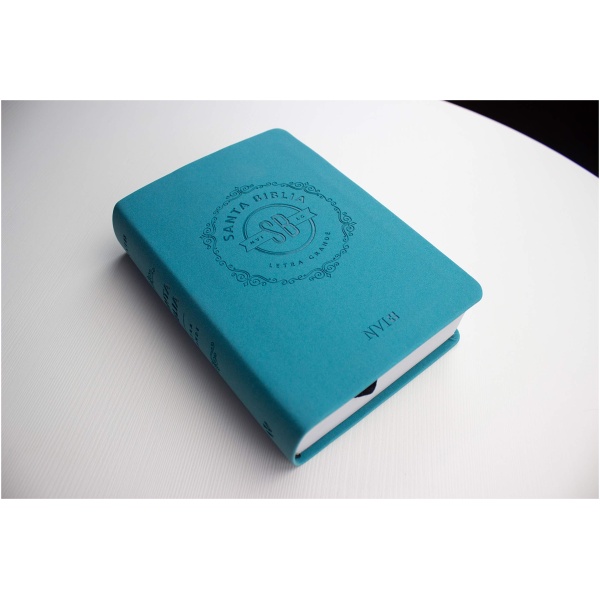 Biblia NVI Letra Grande Turquesa - Image 2
