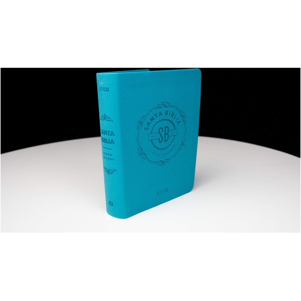 Biblia NVI Letra Grande Turquesa
