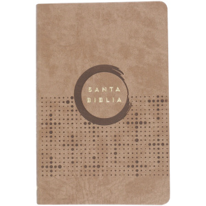 Biblia NVI Ultrafina Marron 8pt cuero italiano