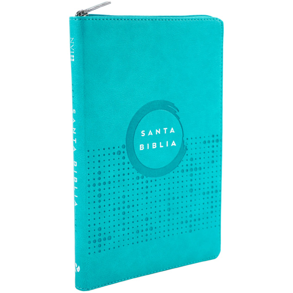 Biblia NVI Ultrafina Cierre Turquesa Letra 8pt - Image 2
