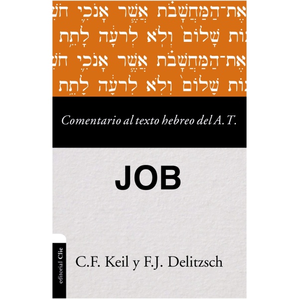 Comentario Al Texto Hebreo Del Antiguo Testamento Job