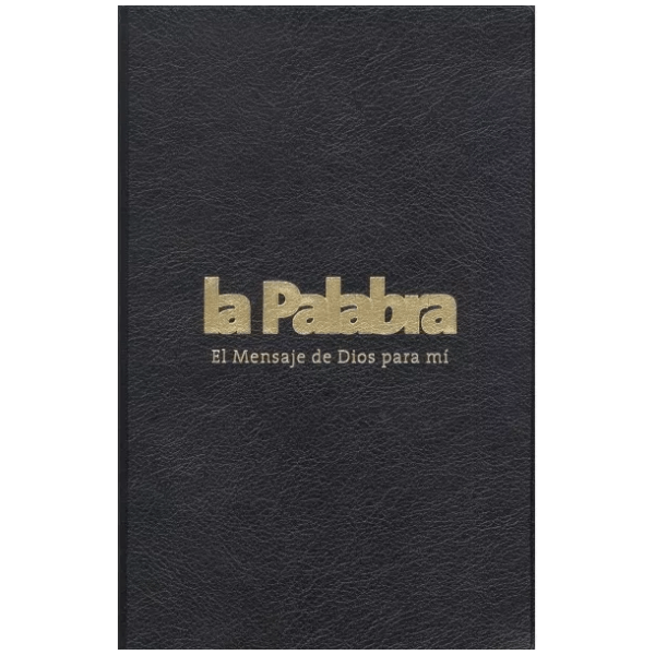 Biblia: La Palabra/el Mensaje De Dios Para Mí, Vinil Negro