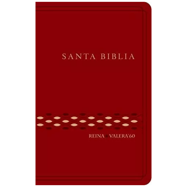 Biblia Letra Regular Rvr1960, Color Vino, Tapa Vinilica