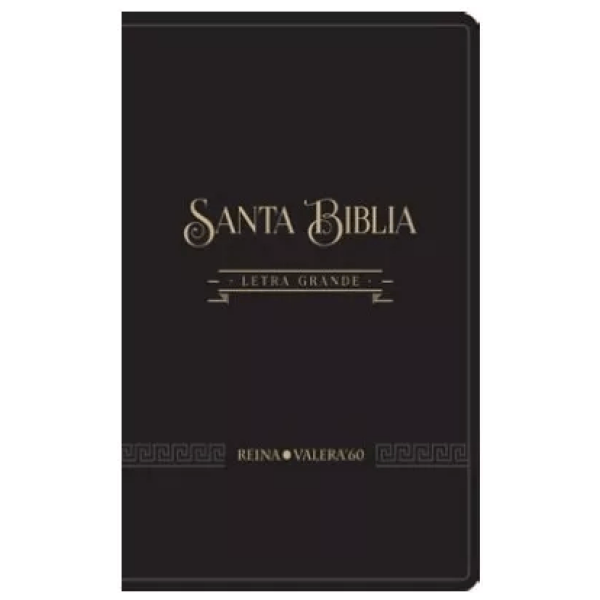Biblia Con Referencias Letra Grade, Rvr1960, Imitación Piel