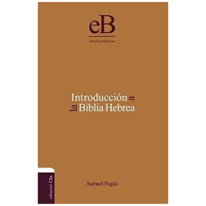 Introducción A La Biblia Hebrea
