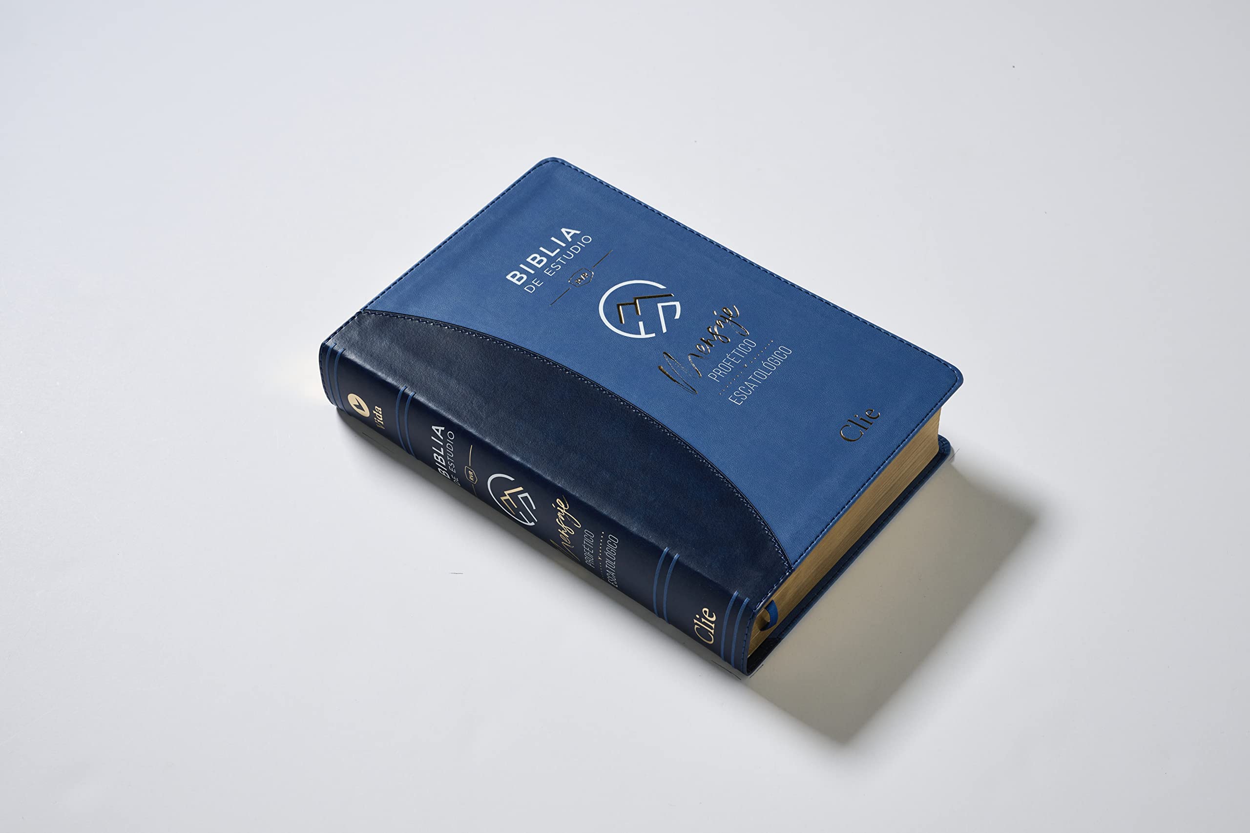 Biblia RVR1977 de Estudio del Mensaje Profético y Escatológico sim piel Azul - Image 2
