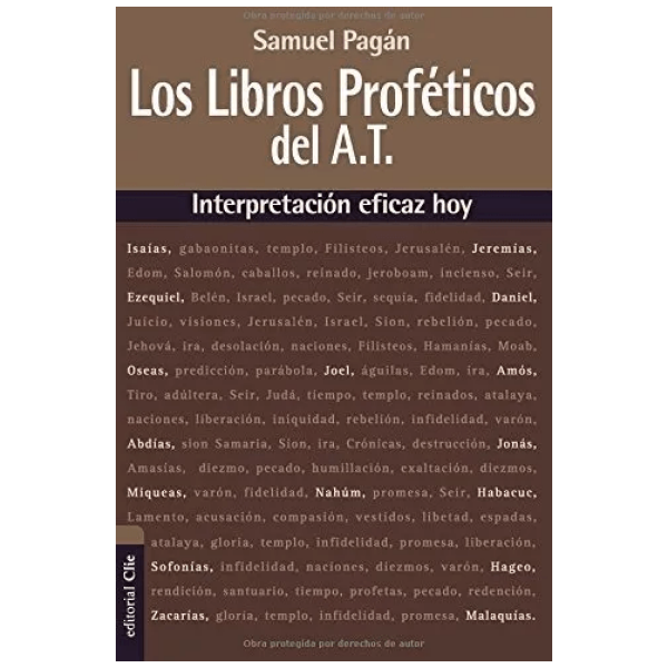 Los Libros Proféticos Del Antiguo Testamento