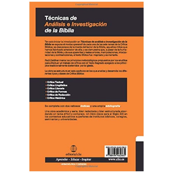 Técnicas de análisis e Investigación de La Biblia - Image 2
