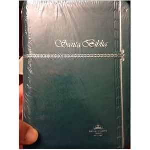 Biblia Chica, Letra 8 Pts, Índice Rvr1960, Tiara/gris/verde