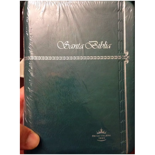 Biblia Chica, Letra 8 Pts, Índice Rvr1960, Tiara/gris/verde