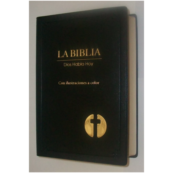 Biblia Dios Habla HOY DHH vinil negro