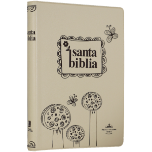 Biblia RVR1960 chica vinil PC beige RVR042e