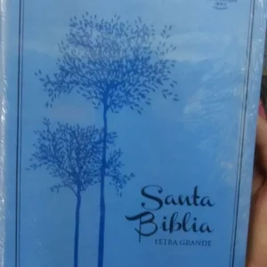 Biblia Reina Valera 1960, Letra Grande, Color Azul