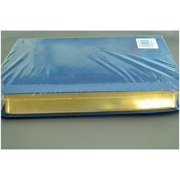 Biblia RVR60 imit. piel azul pixeles Letra gigante RVR065CLG - Image 4